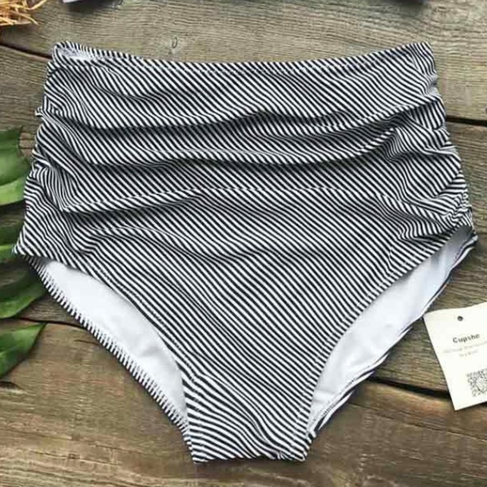 HIGH WAISTED SWIMSUIT BOTTOMS